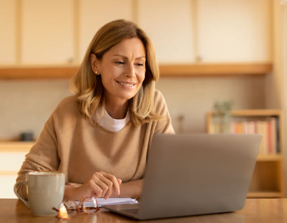 Parent reviewing chemistry documentation at home